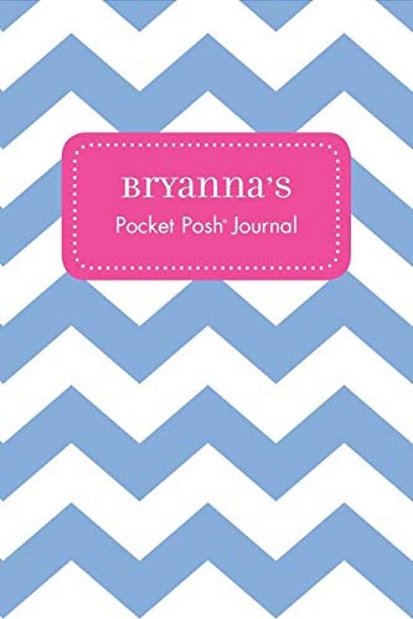 Bryanna's Pocket Posh Journal, Chevron-..