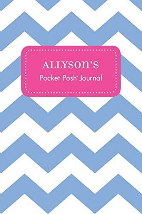Allyson's Pocket Posh Journal, Chevron-..