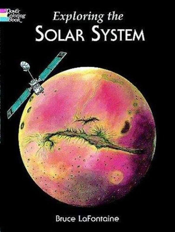Exploring The Solar System Coloring Book-..