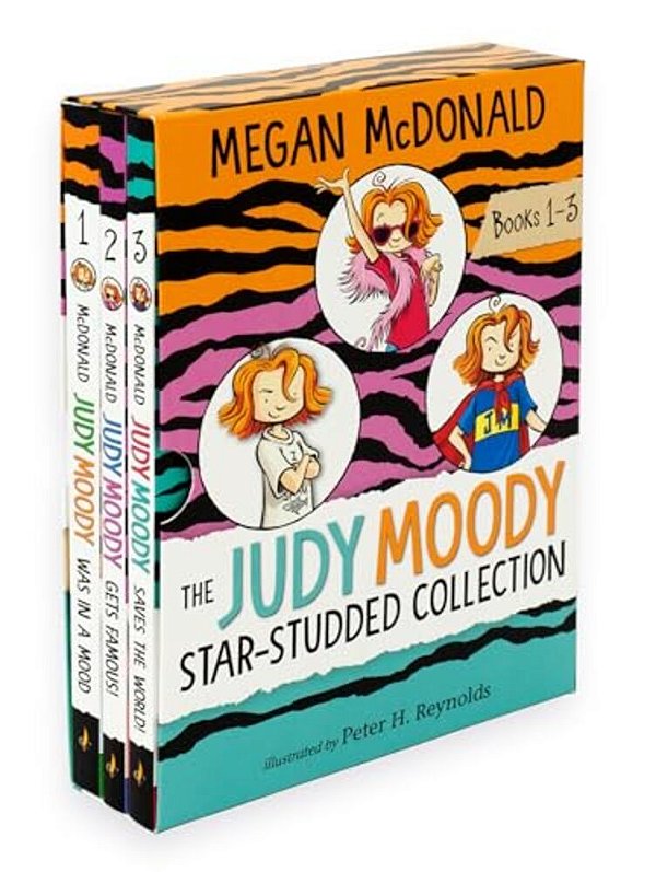 The Judy Moody Star-Studded Collection: Books 1-3 (Box Set Of Three Illustrated Chapter Books For Young Readers)-..
