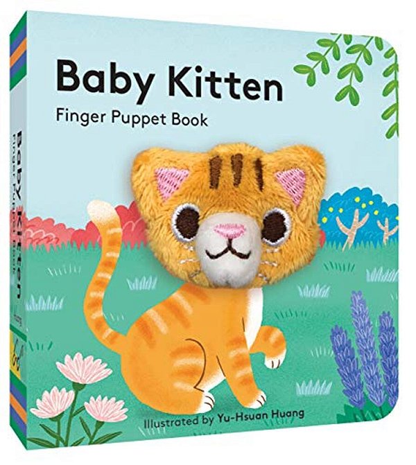 Baby Kitten: Finger Puppet Book: (Board Book With Plush Baby Cat, Best Baby Book For Newborns)-..