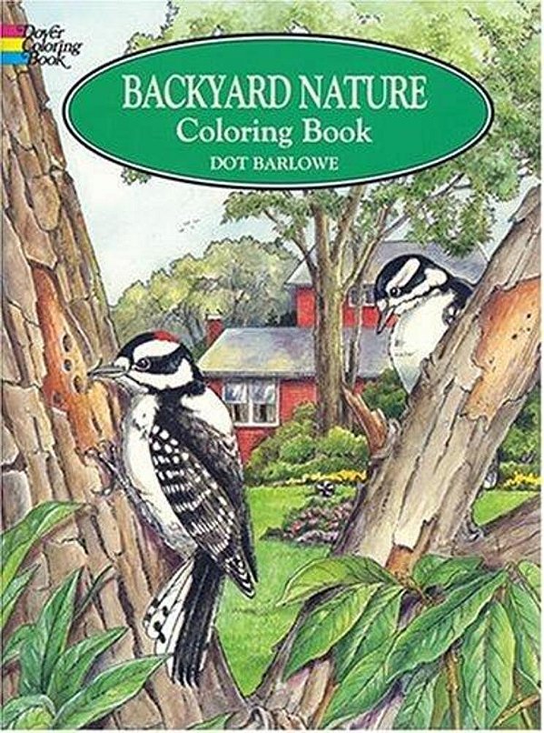 Backyard Nature Coloring Book-..