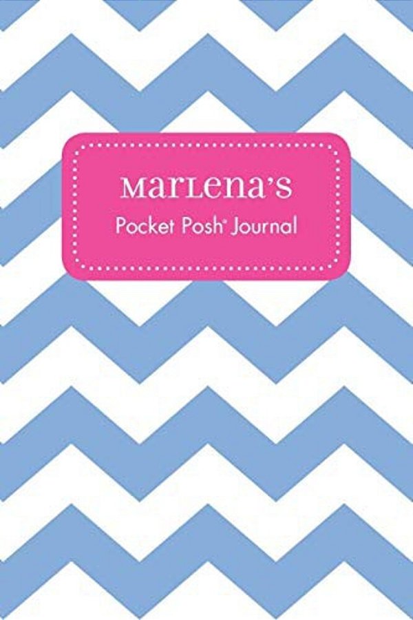 Marlena's Pocket Posh Journal, Chevron-..