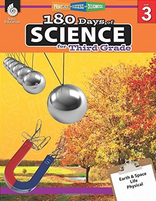 180 Days(tm) Science For Third Grade: Practice, Assess, Diagnose-..