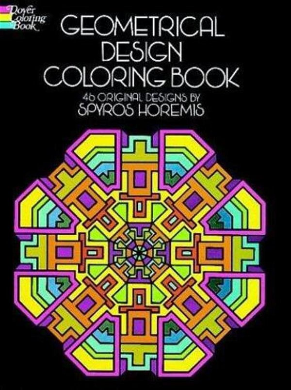 Geometrical Design Coloring Book-..