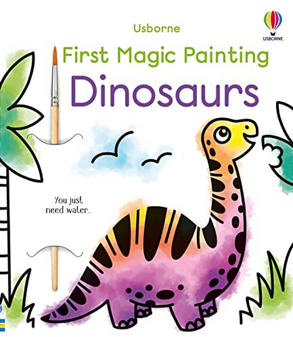 First Magic Painting Dinosaurs-..