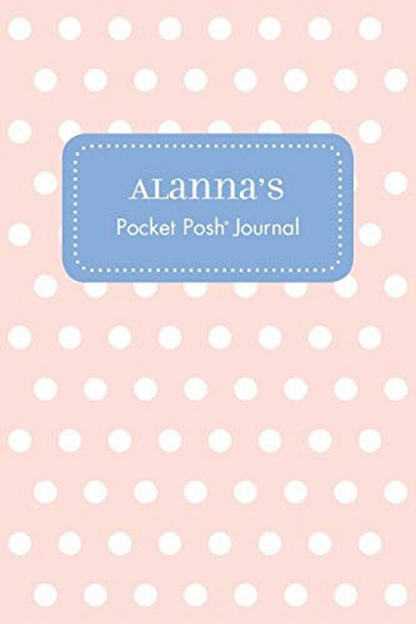 Alanna's Pocket Posh Journal, Polka Dot-..