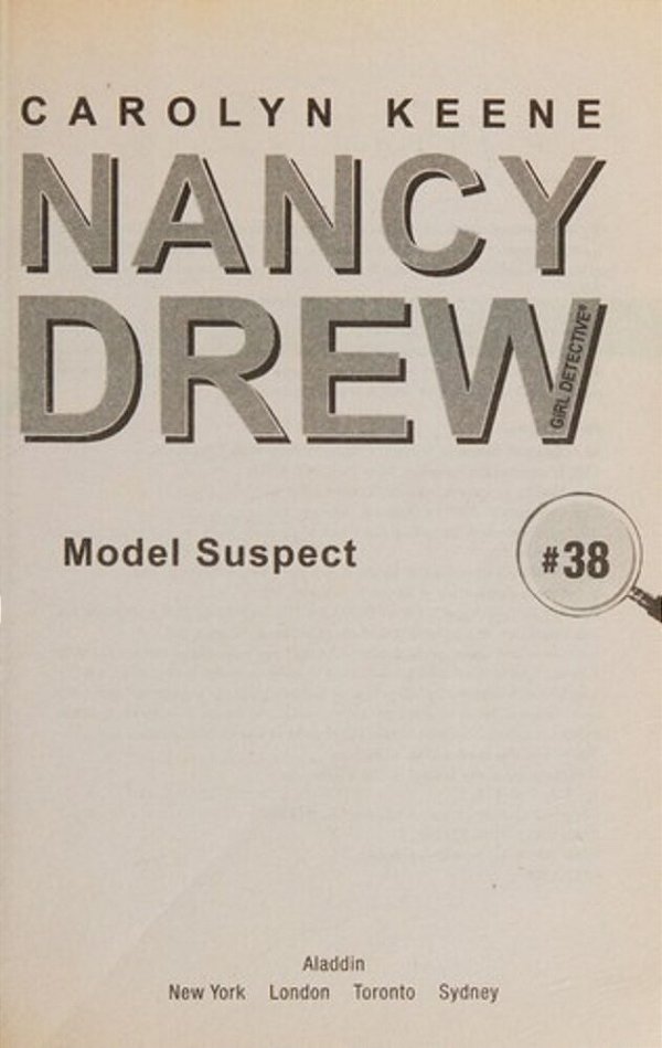 Model Suspect: Book Three In The Model Mystery Trilogy-..