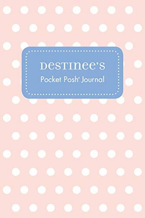 Destinee's Pocket Posh Journal, Polka Dot-..