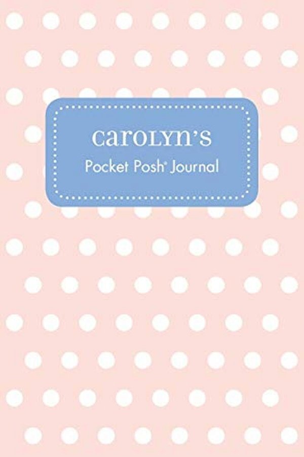 Carolyn's Pocket Posh Journal, Polka Dot-..