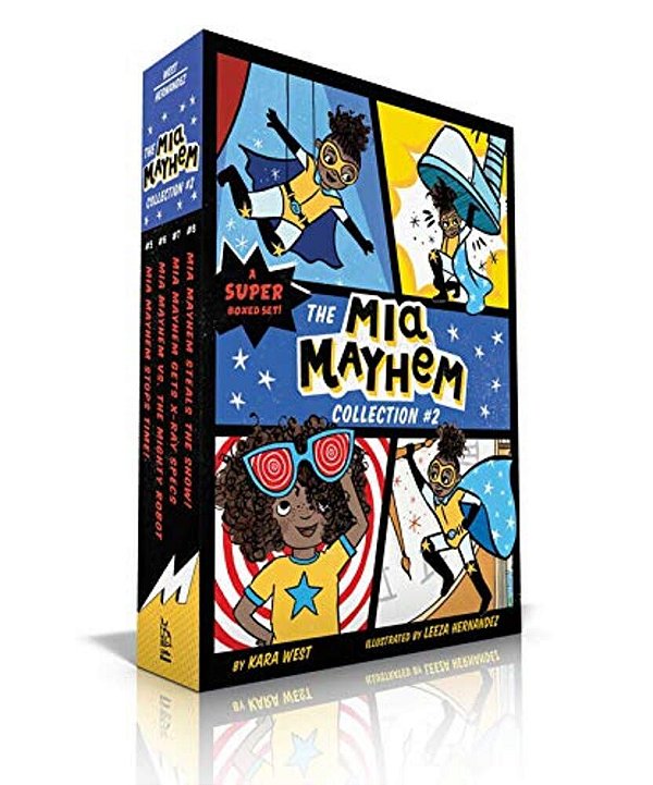The Mia Mayhem Collection #2 (Boxed Set): Mia Mayhem Stops Time!; Mia Mayhem Vs. The Mighty Robot; Mia Mayhem Gets X-Ray Specs; Mia Mayhem Steals The-..