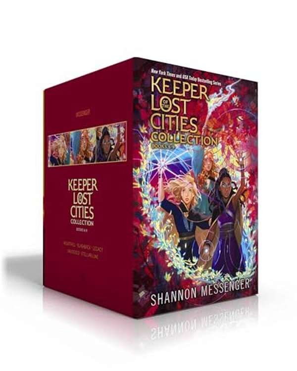 Keeper Of The Lost Cities Collection Books 6-9 (Boxed Set): Nightfall; Flashback; Legacy; Unlocked Book 8.5; Stellarlune-..