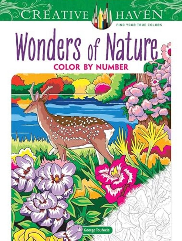 Creative Haven Wonders Of Nature Color By Number-..