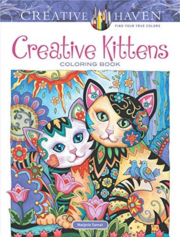 Creative Haven Creative Kittens Coloring Book-..