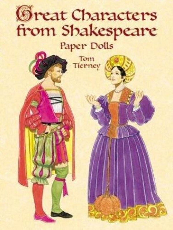 Great Characters From Shakespeare Paper Dolls-..