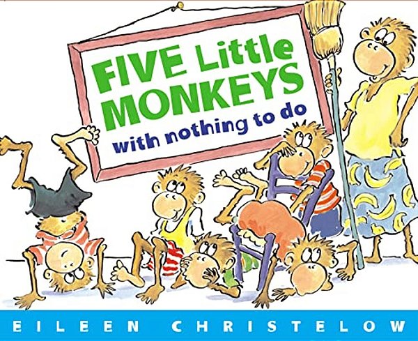 Five Little Monkeys With Nothing To Do-..