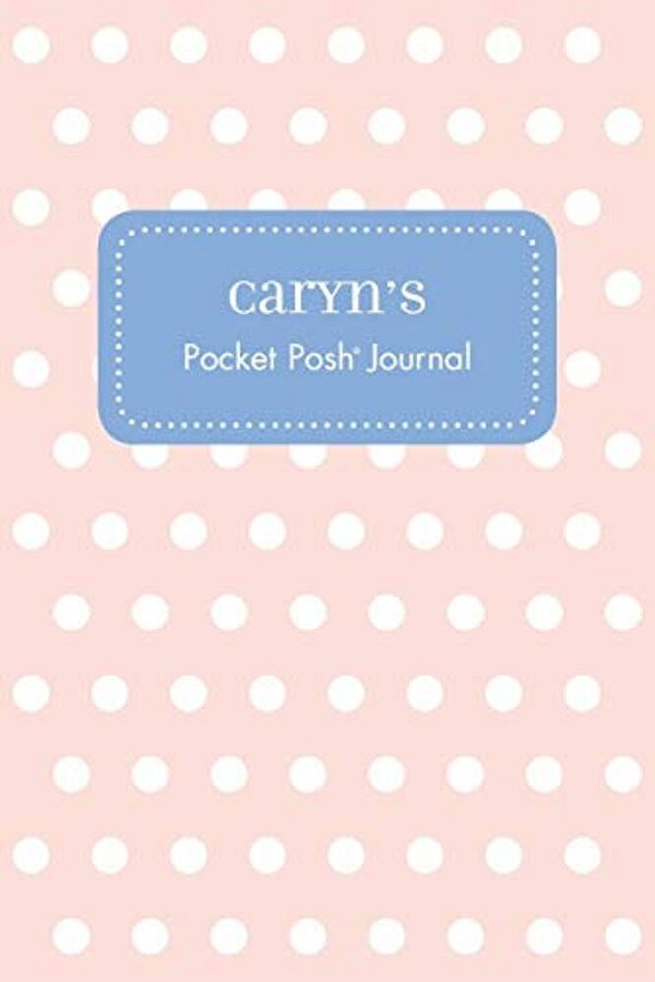 Caryn's Pocket Posh Journal, Polka Dot-..