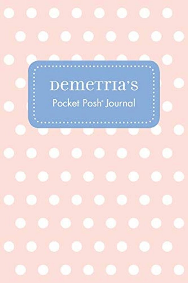 Demetria's Pocket Posh Journal, Polka Dot-..