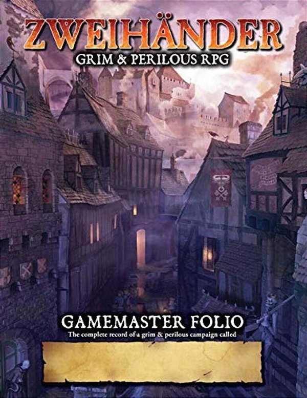 Zweihander Grim & Perilous Rpg: Gamemaster Folio-..