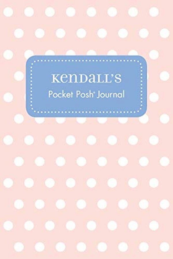 Kendall's Pocket Posh Journal, Polka Dot-..
