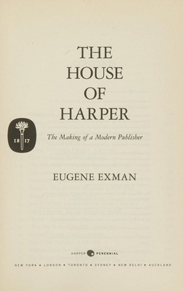 The House Of Harper-..