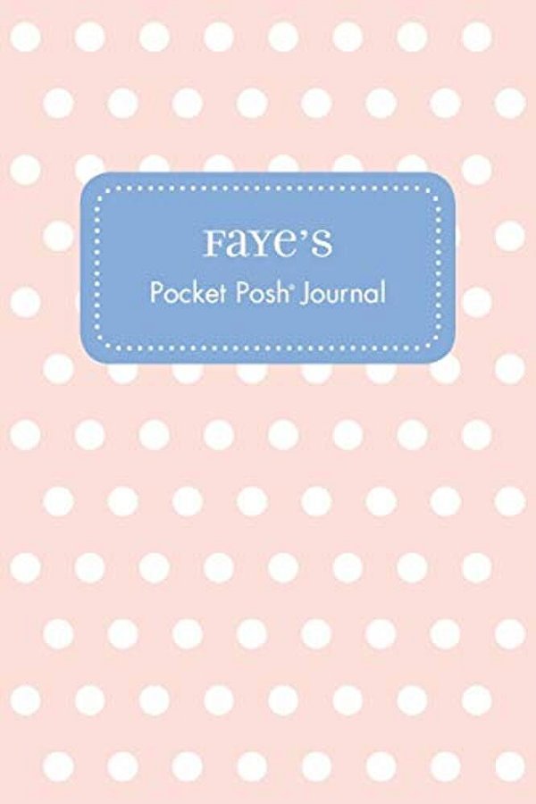 Faye's Pocket Posh Journal, Polka Dot-..
