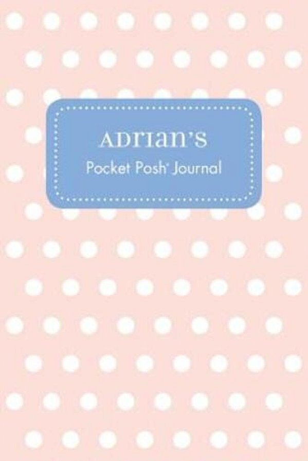 Adrian's Pocket Posh Journal, Polka Dot-..