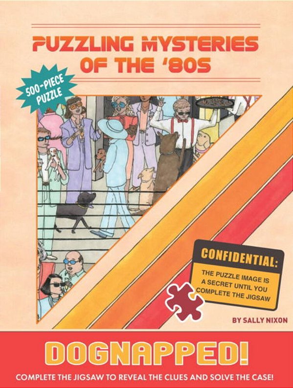 Puzzling Mysteries Of The '80S Dognapped! 500-Piece Puzzle-..