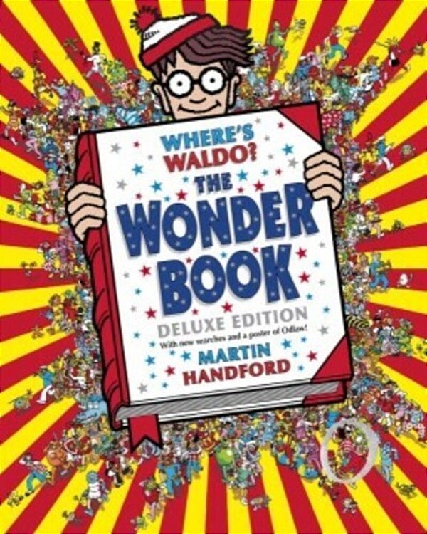 Where's Waldo? The Wonder Book: Deluxe Edition With New Searches And Collectible Poster (A Hidden Object Activity Book With Search & Find Puzzles And-..