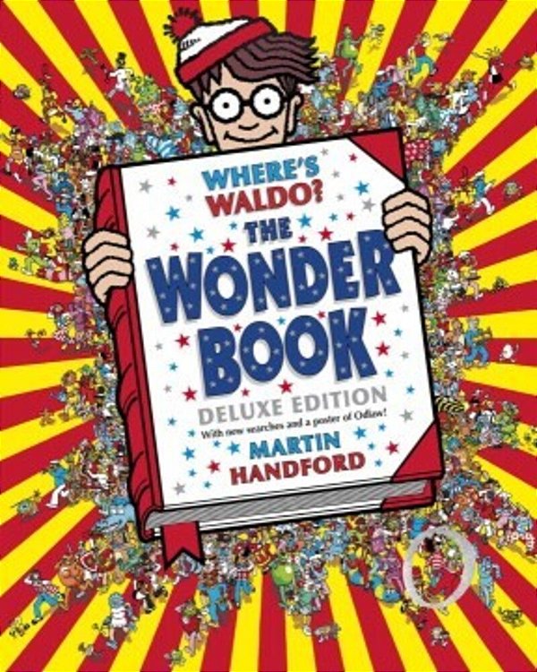 Where's Waldo? The Wonder Book: Deluxe Edition With New Searches And Collectible Poster (A Hidden Object Activity Book With Search & Find Puzzles And-..