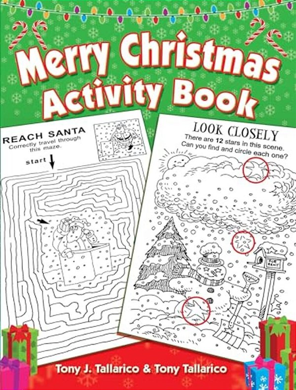 Merry Christmas Activity Book-..