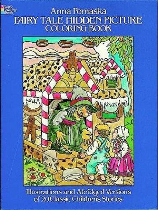Fairy Tale Hidden Picture Coloring Book-..