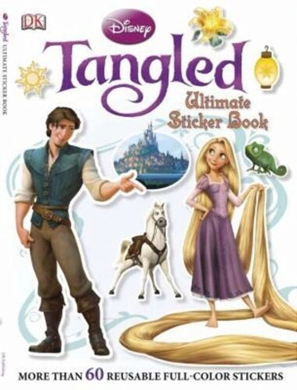 Ultimate Sticker Book: Tangled: More Than 60 Reusable Full-Color Stickers-..