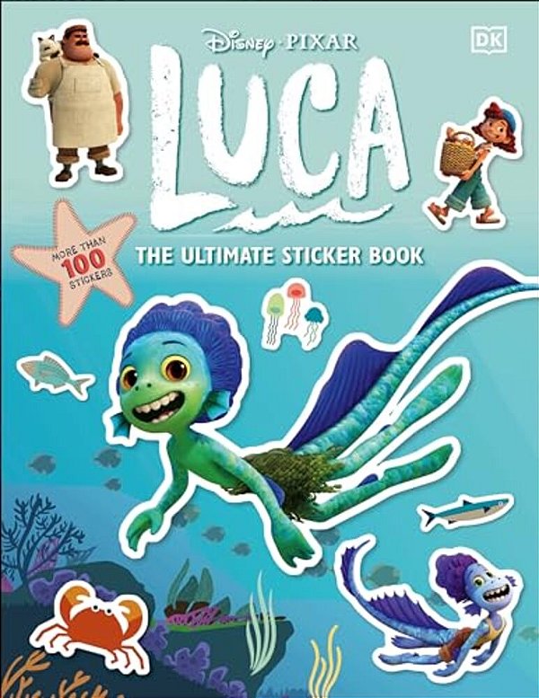 Disney Pixar Luca Ultimate Sticker Book-..