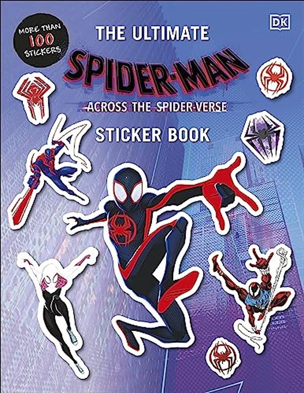 Marvel Spider-Man Across The Spider-Verse Ultimate Sticker Book-..