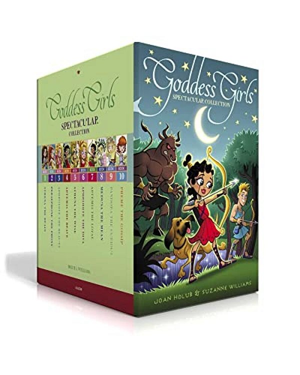 Goddess Girls Spectacular Collection (Boxed Set): Athena The Brain; Persephone The Phony; Aphrodite The Beauty; Artemis The Brave; Athena The Wise; Ap-..
