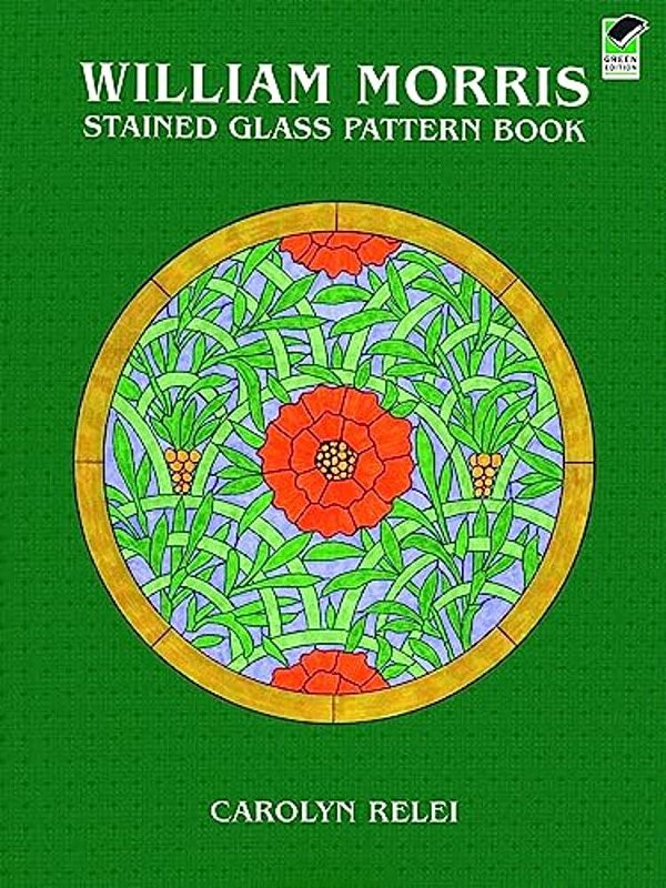 William Morris Stained Glass Pattern Book-..