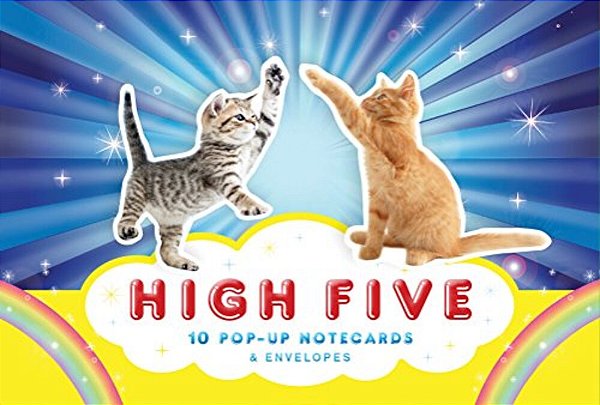 High Five: 10 Pop-Up Notecards & Envelopes-..