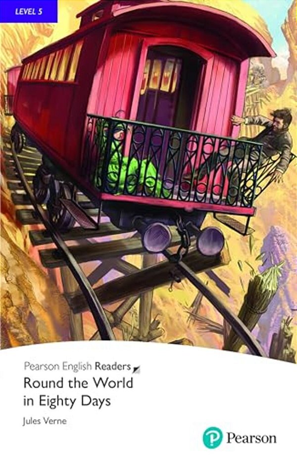 Round The World In Eighty Days - Penguin English Readers - Level 5 - Book With Audio Download..-
