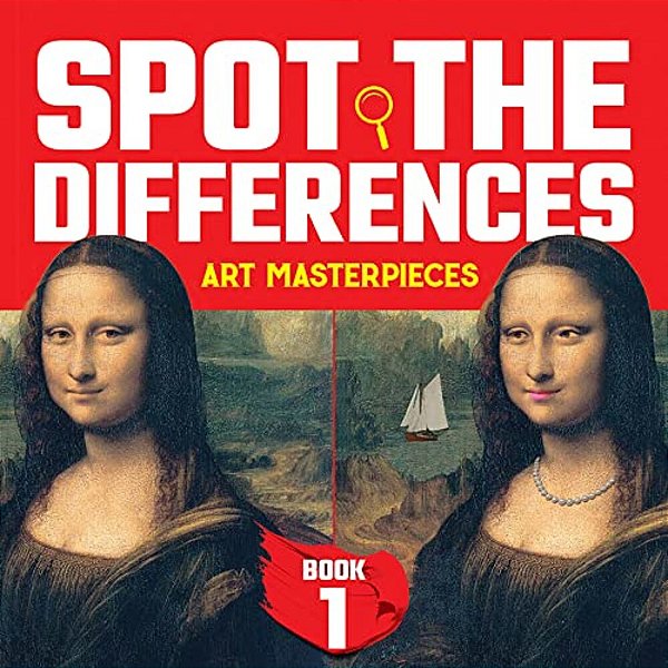 Spot The Differences: Art Masterpieces, Book 1-..