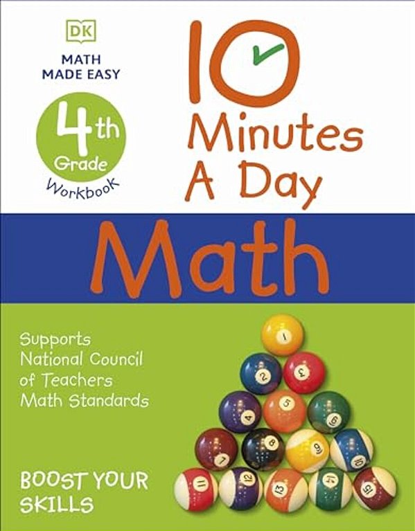10 Minutes A Day Math, 4Th Grade-..