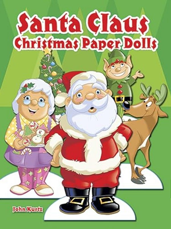 Santa Claus Christmas Paper Dolls-..