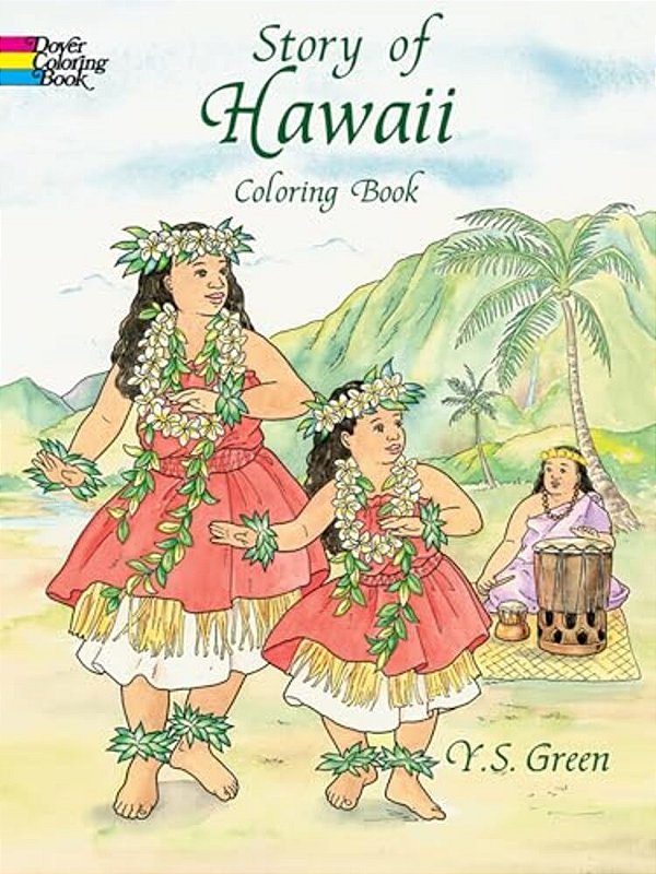 Story Of Hawaii Coloring Book-..