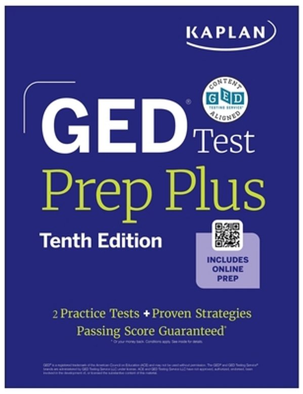 Ged Test Prep Plus, Tenth Edition (2026): Includes A Diagnostic Pretest, 2 Full Length Practice Tests, 1000+ Practice Questions, And 60+ Online Videos-..