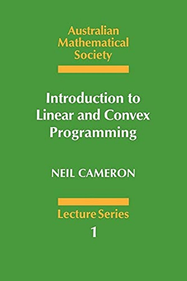 Introduction To Linear And Convex Programming-..