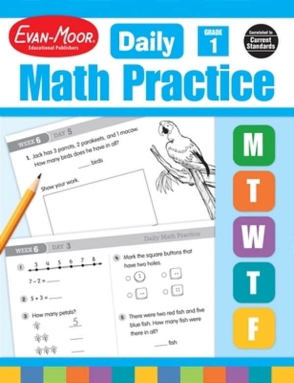 Daily Math Practice - Grade 1