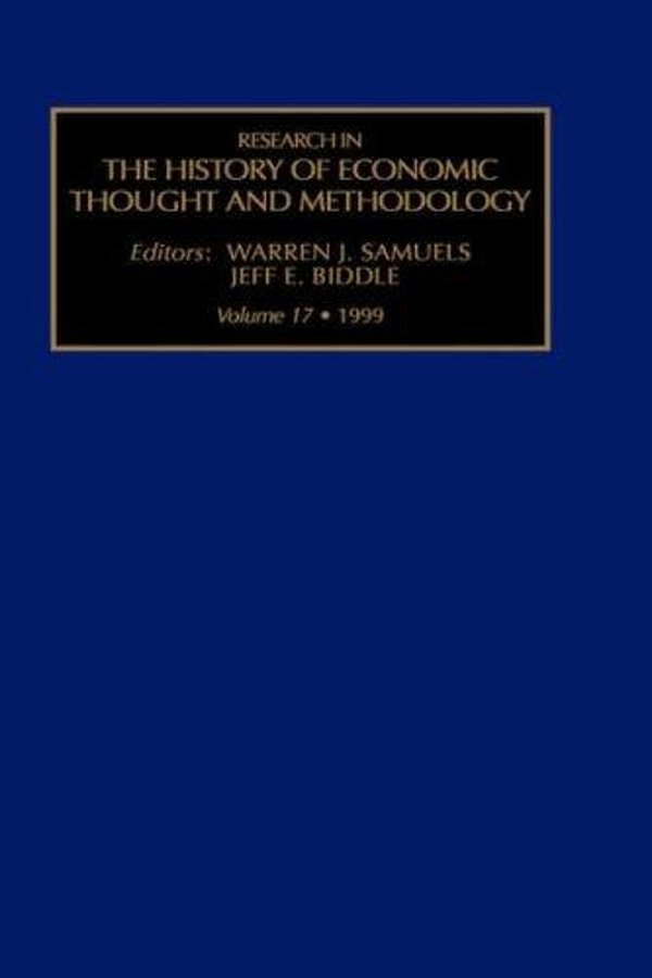 Research In The History Of Economic Thought And Methodology, V. 17-..