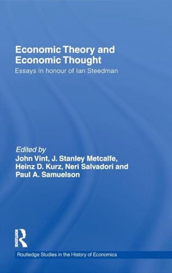 Economic Theory And Economic Thought-..