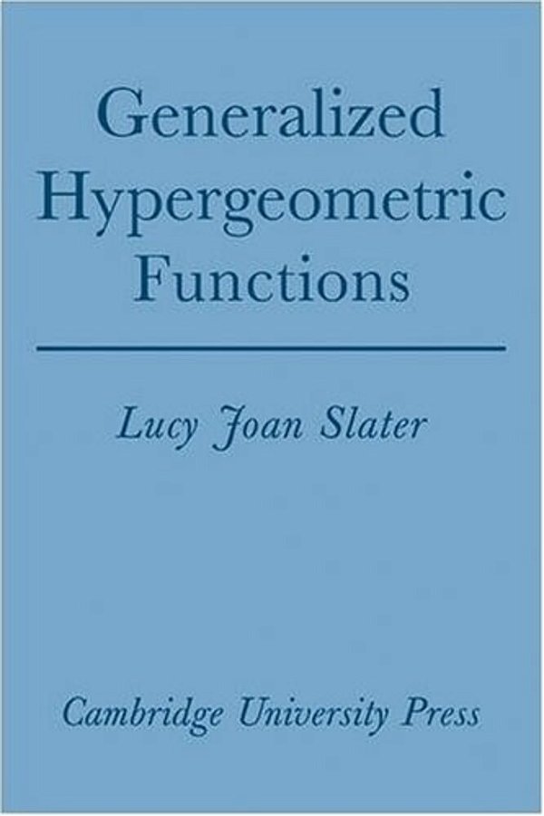 Generalized Hypergeometric Functions-..