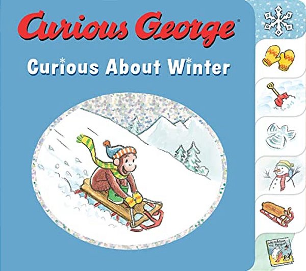 Curious George Curious About Winter: A Winter And Holiday Book For Kids-..